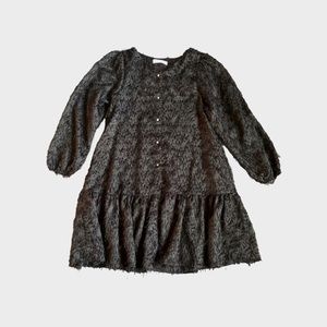 Zara Girls Formal Black Dress Size 13-14